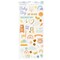 American Crafts Cardstock Stickers 6"X12" 91/Pkg-Hello Little Boy